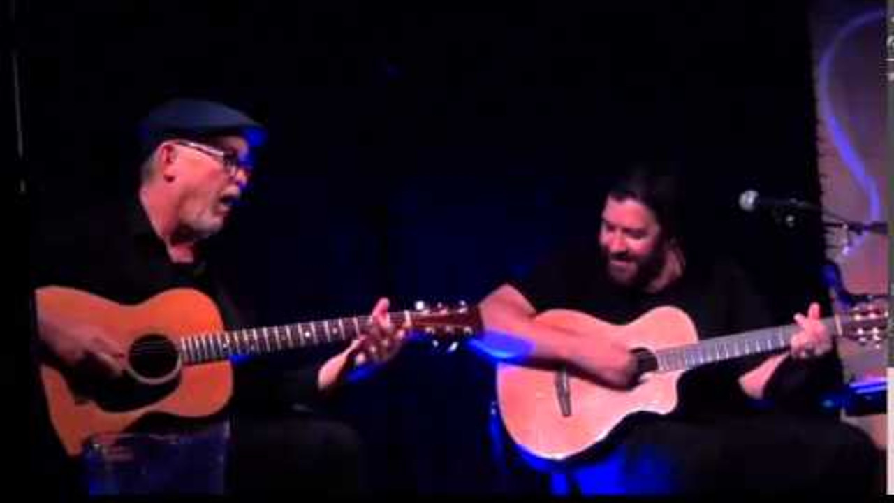 Bob Schneider & Mitch Watkins - Live at Bend Studio backdrop