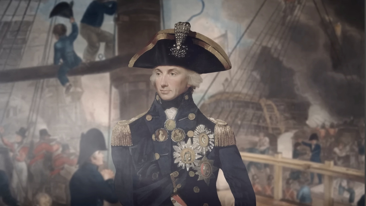 Nelson's Battles in 3D: Trafalgar backdrop