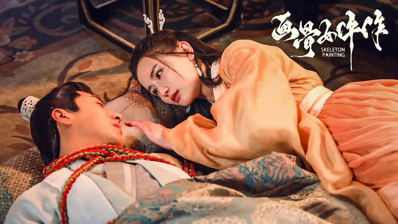 Painted Bone Woman backdrop