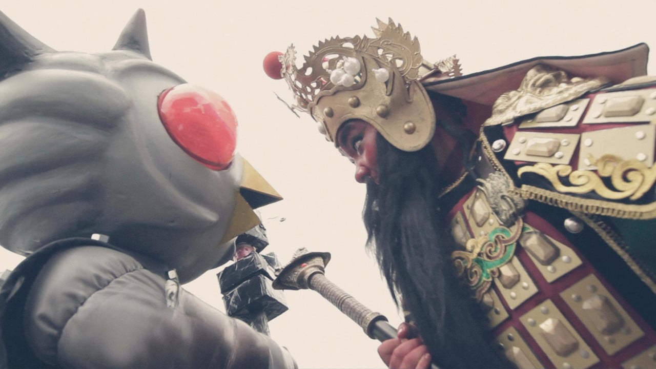 Gwangong VS Alien backdrop