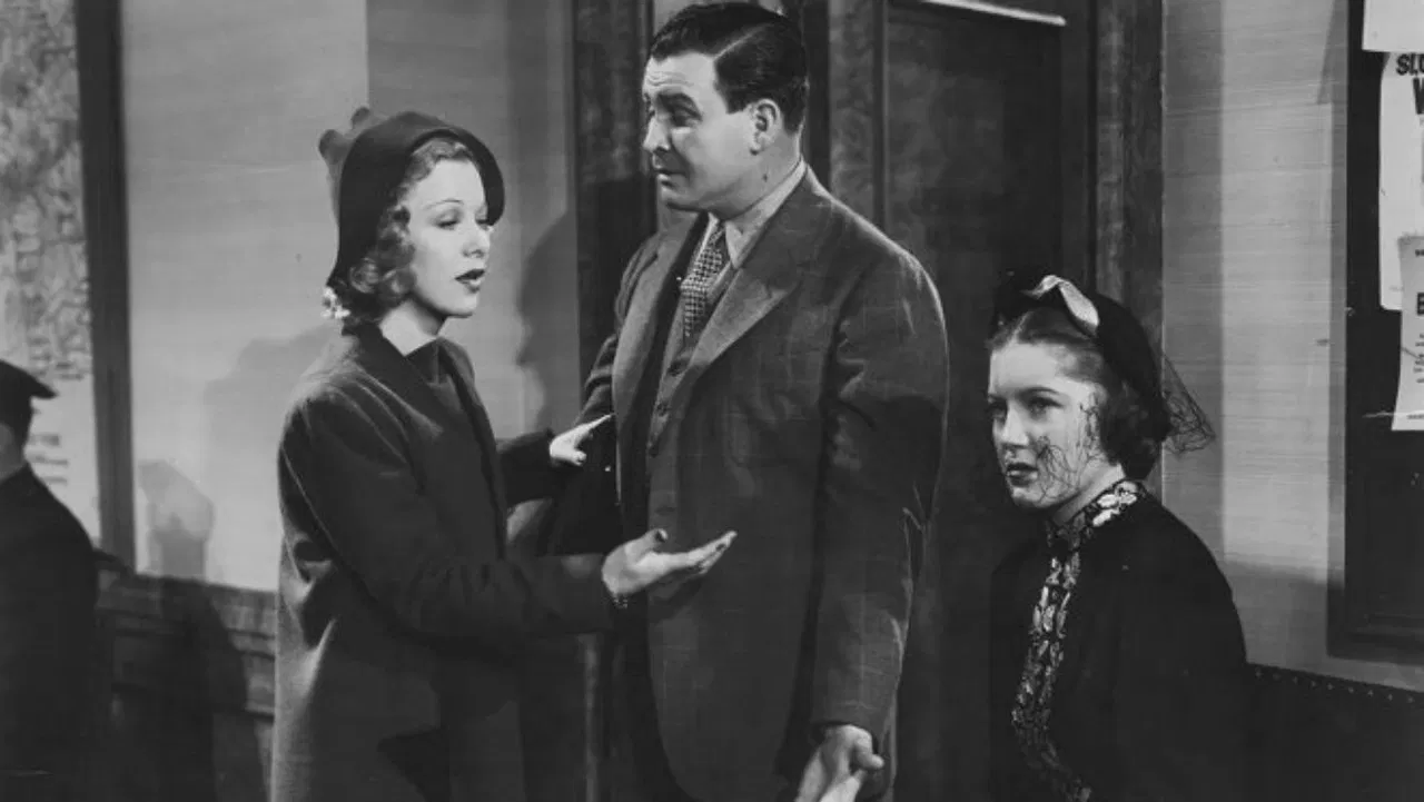 Blondes at Work backdrop