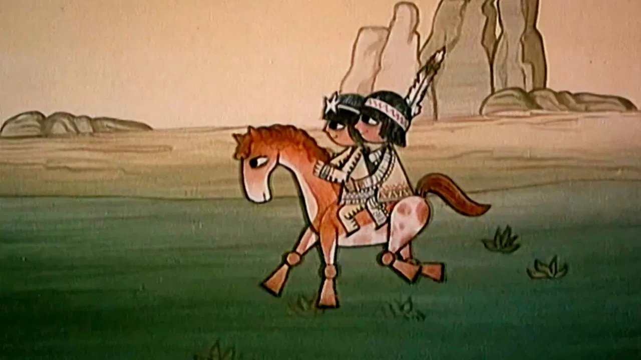 Indiánske rozprávky backdrop