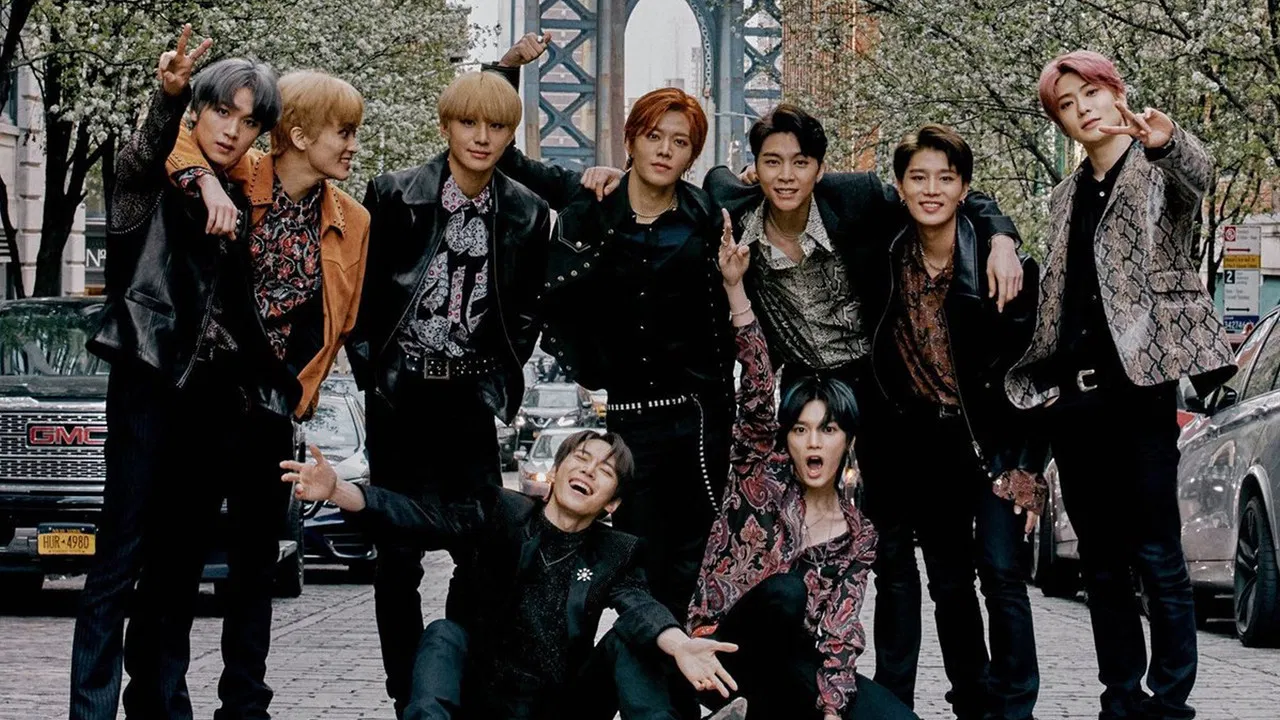 NCT 127 BKLYN BOYS backdrop