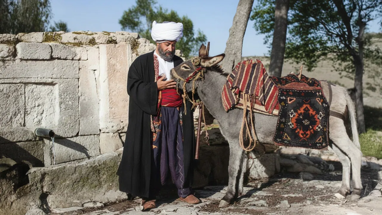 Nasreddin Hodja backdrop