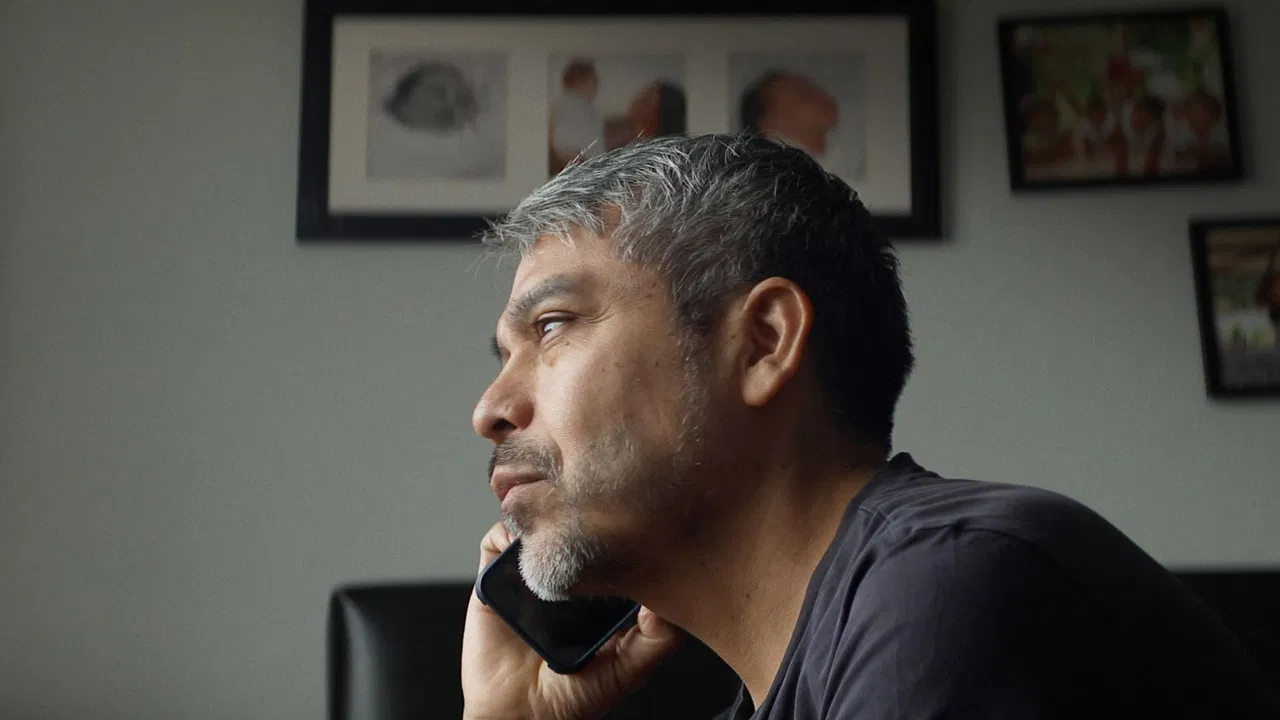 The Lunch: A Letter to America backdrop