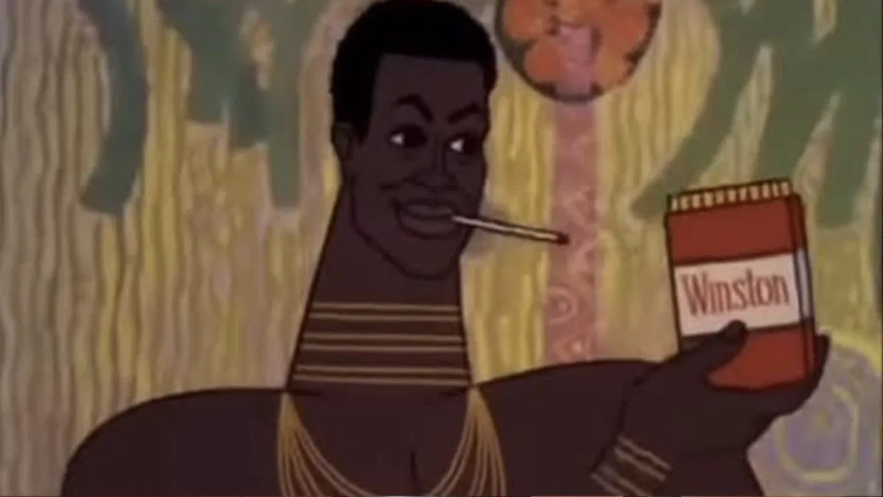 The African Tale backdrop