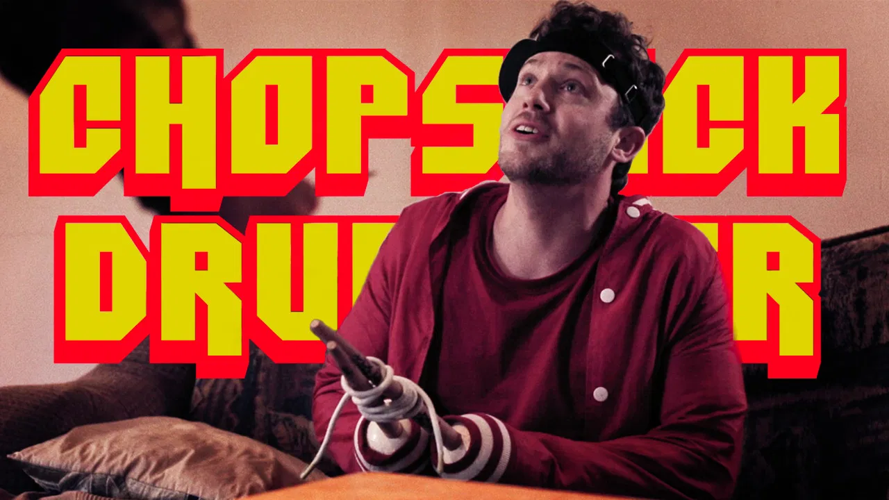 Chopstick Drummer backdrop