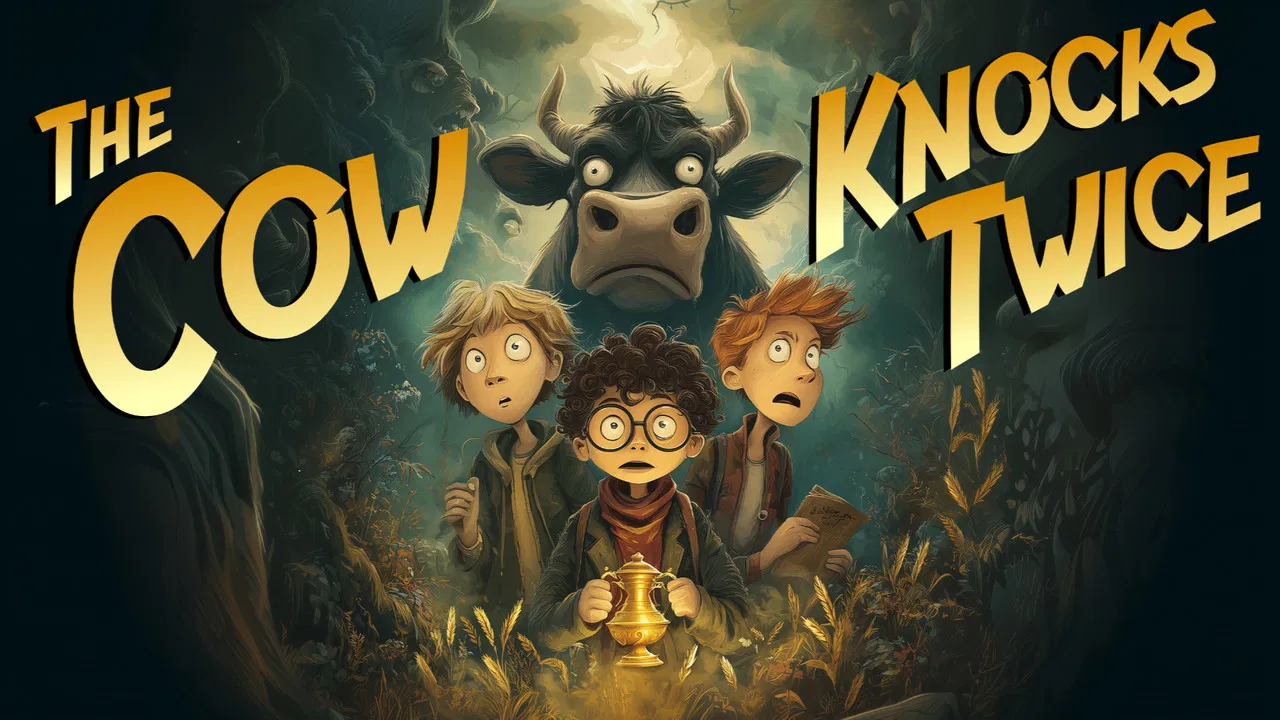 The Cow Knocks Twice backdrop