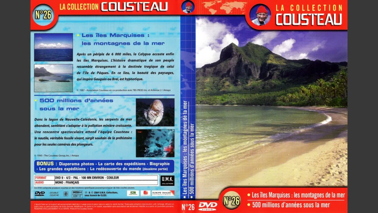 The Cousteau Collection N°26-1 | 500 Million Years Under the Sea backdrop