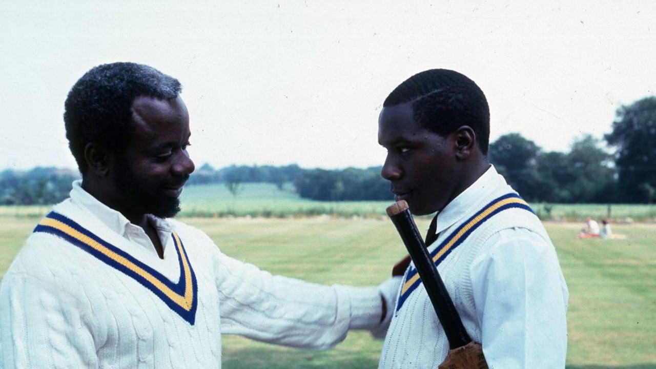 Playing Away backdrop