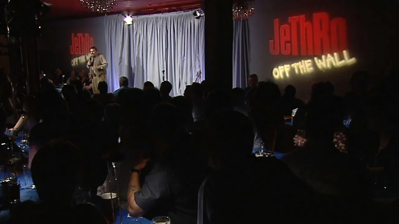 Jethro: Off The Wall - Live backdrop