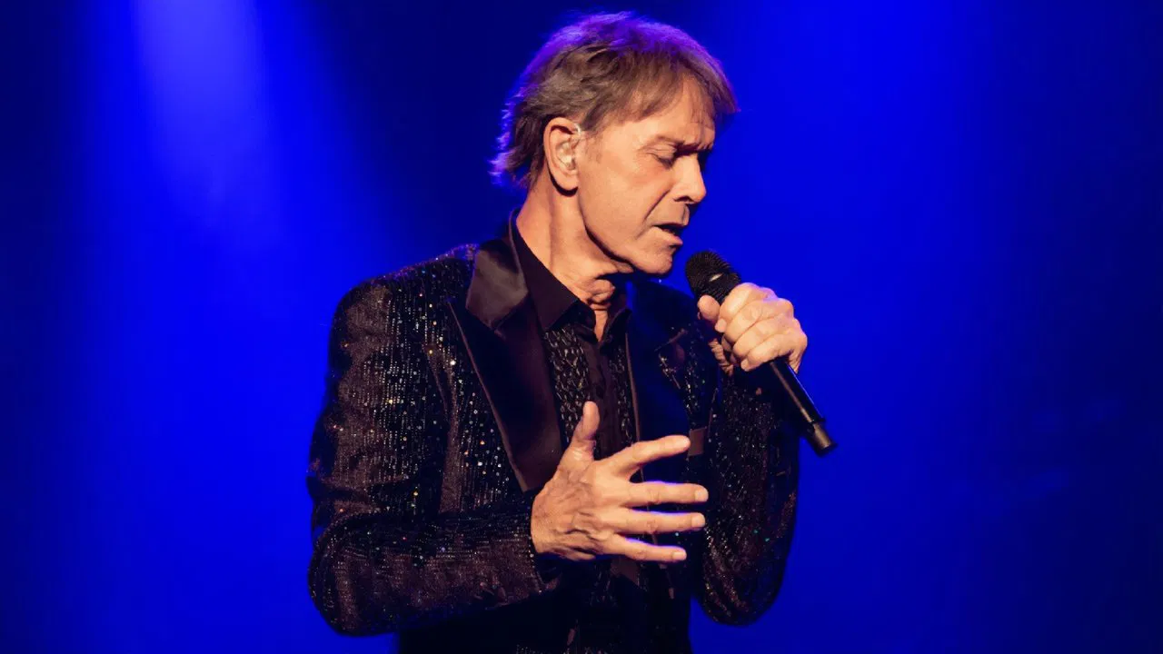 Cliff Richard: The Blue Sapphire Tour 2023 backdrop