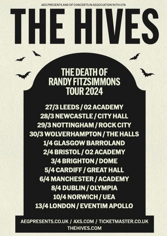 The Hives: Live At The Barrowlands poster