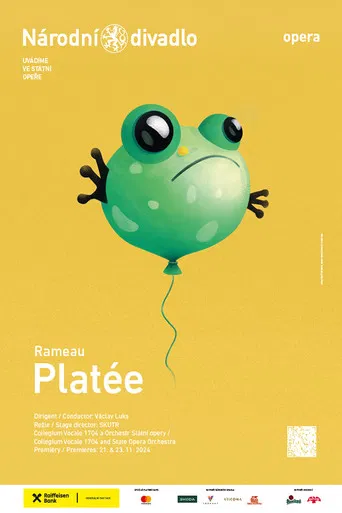 Jean-Philippe Rameau: Platée  @ Czech National Theatre, Prague poster