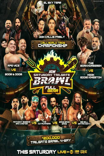 AEW Full Gear 2025: Saturday Tailgate Brawl poster
