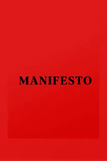 MANIFESTO poster