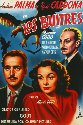 Los buitres sobre el tejado poster