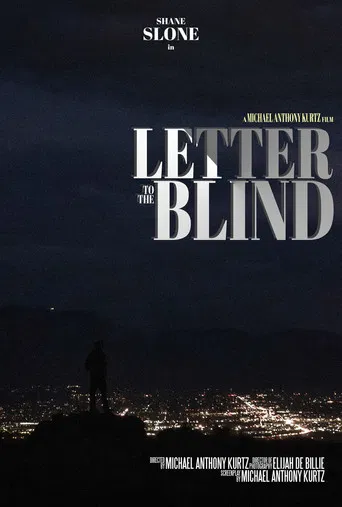 Letter to the Blind poster