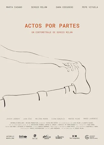Actos por partes poster