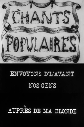 Chants populaires nº 2 poster