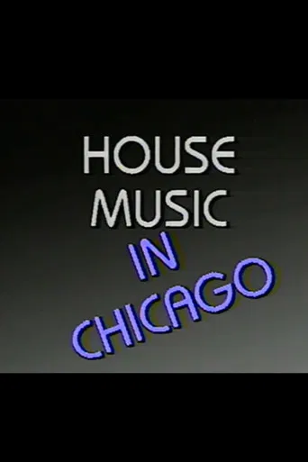 House Music in Chicago poster