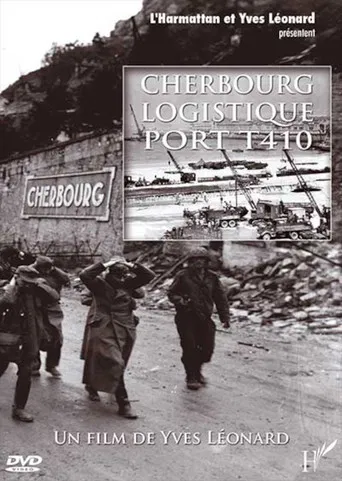 Cherbourg Port Logistique T410 poster