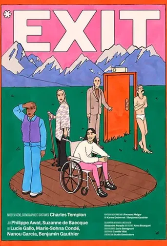 EXIT - Théâtre du Train Bleu - Festival OFF Avignon poster