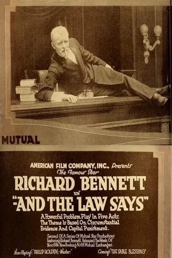 And the Law Says poster