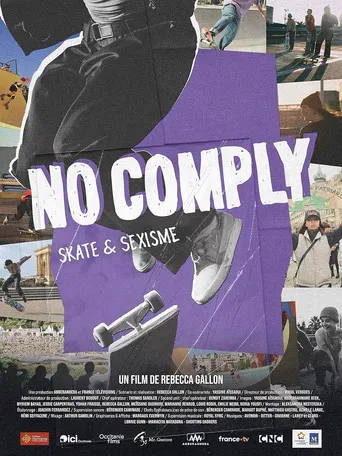 No comply - Skate & Sexism poster