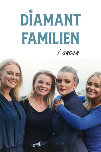 Diamantfamilien i sneen poster