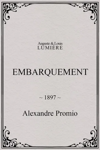 Embarquement poster