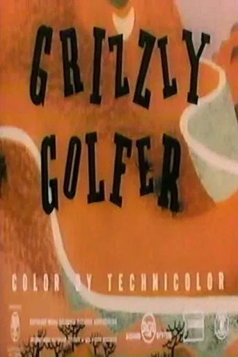 Grizzly Golfer poster