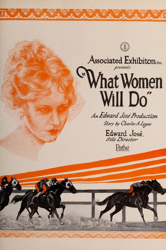 What Women Will Do poster