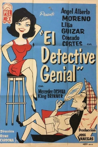 El detective genial poster