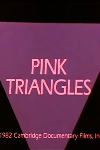 Pink Triangles poster
