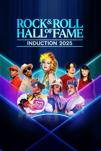 2025 Rock & Roll Hall of Fame Induction Ceremony poster
