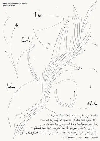 Todos los sonidos entran adentro poster