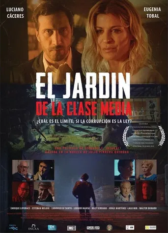 El jardín de la clase media poster