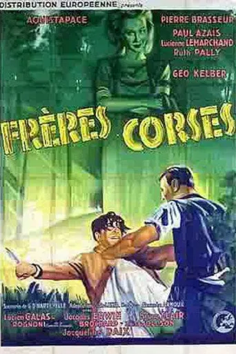 Corsican Brothers poster