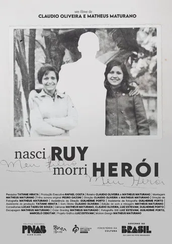 nasci ruy, morri herói poster