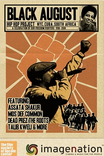 The Black August Hip Hop Project poster