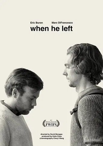 When He Left poster