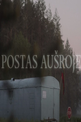 Postas aušroje poster