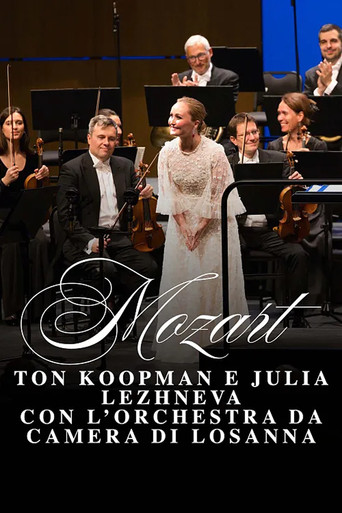 Mozart: Lausanne Chamber Orchestra Ton Koopman and Julia Lezhneva poster