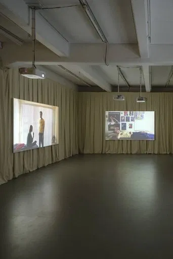 Art installation of ILOVERUSS poster