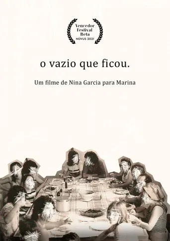o vazio que ficou poster