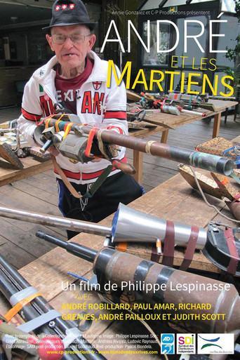 André et les martiens poster