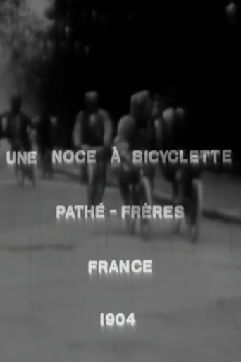 Une noce à bicyclette poster