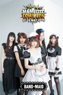 BAND-MAID - MCM London Comic Con poster