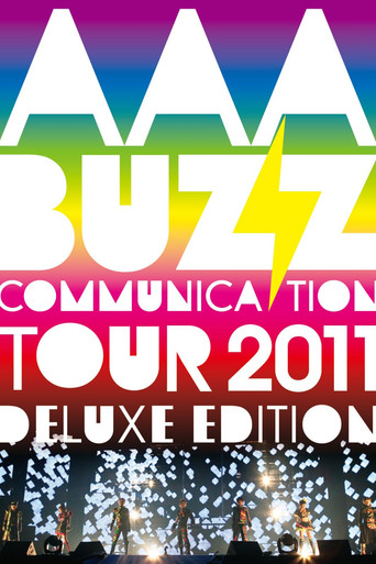 AAA BUZZ COMMUNICATION TOUR 2011 DELUXE EDITION poster